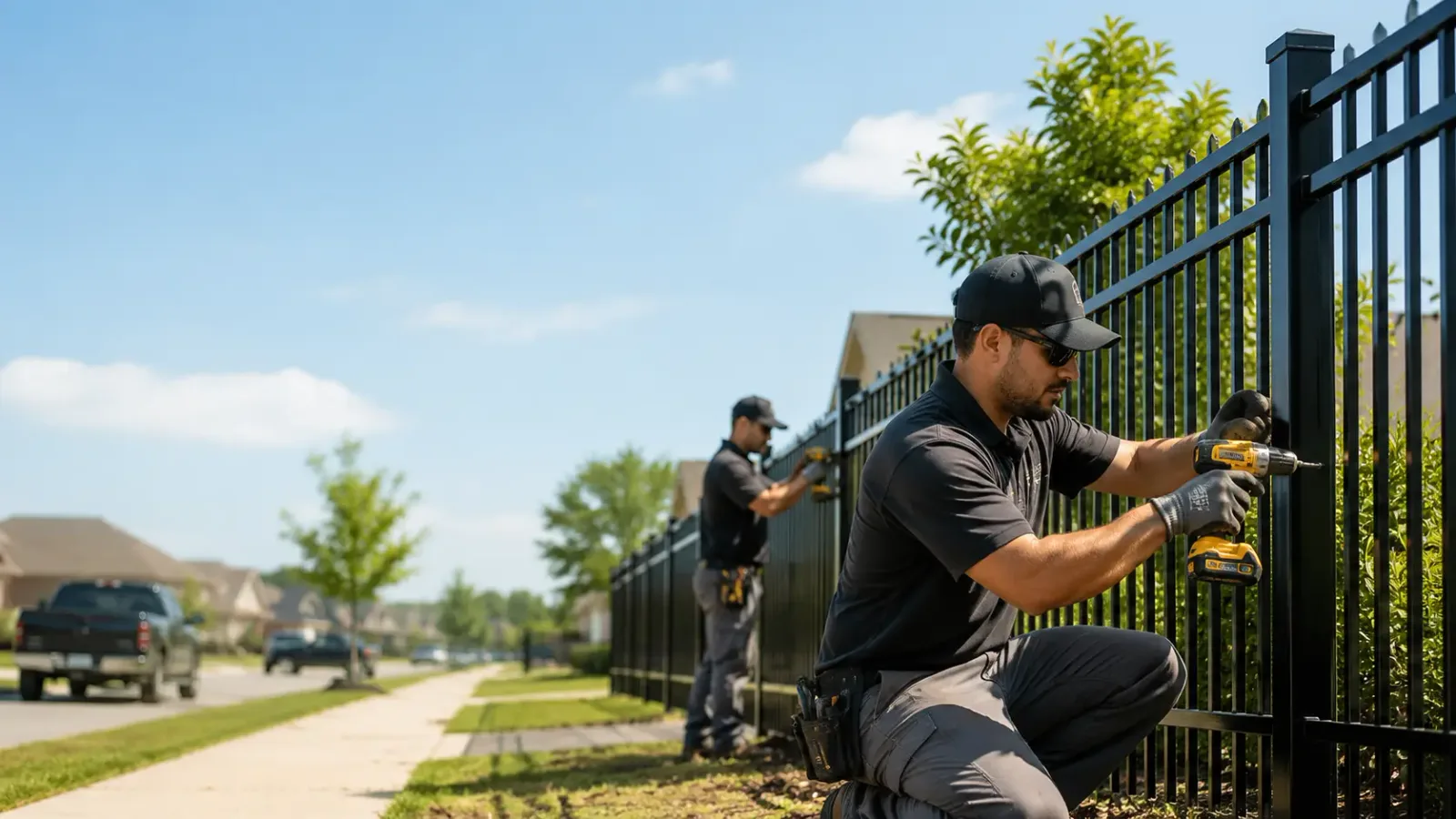 Metal Fence Installation in Curtis, AR